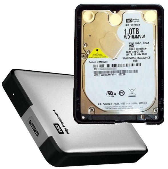 ACCESSOIRES/PC/: Western Digital My Passport HDD WDBPKJ0040BRD